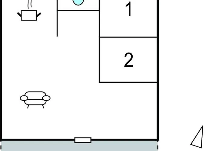 2 Bedroom Awesome In Apartman